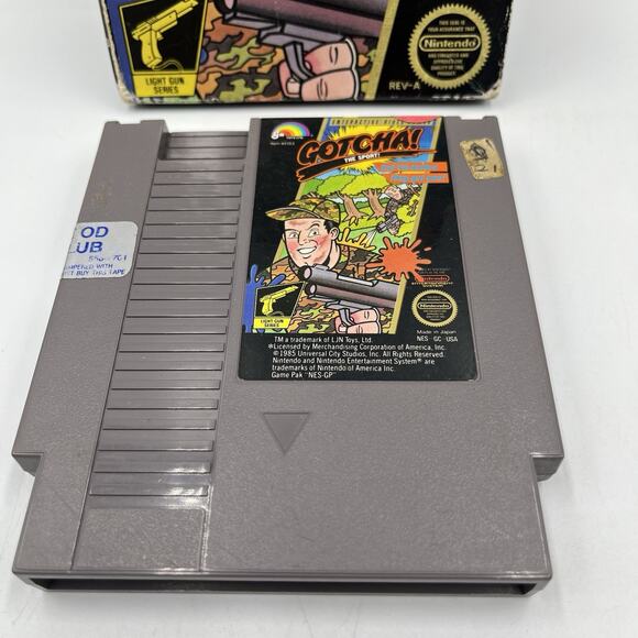 Gotcha! The Sport! (Nintendo NES, 1987) With Box - TESTED - Picture 4 of 13